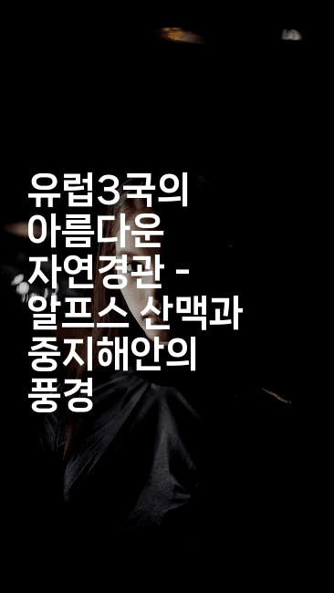 유럽3국의 아름다운 자연경관 - 알프스 산맥과 중지해안의 풍경2-공항노숙자