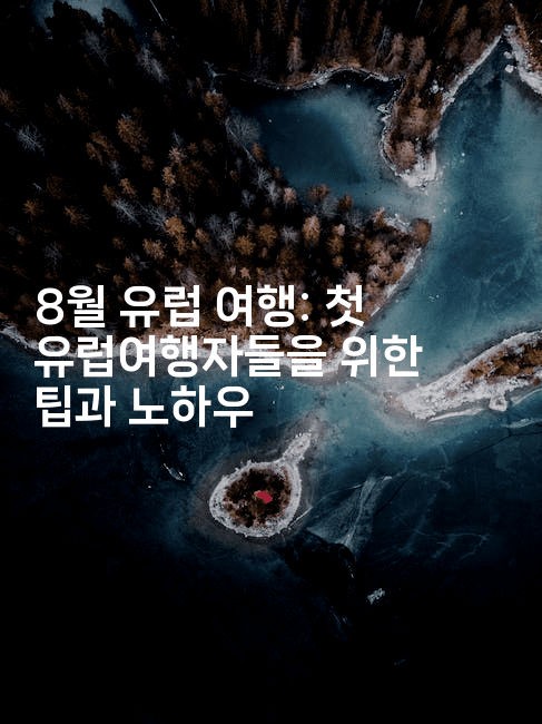 8월 유럽 여행: 첫 유럽여행자들을 위한 팁과 노하우2-공항노숙자