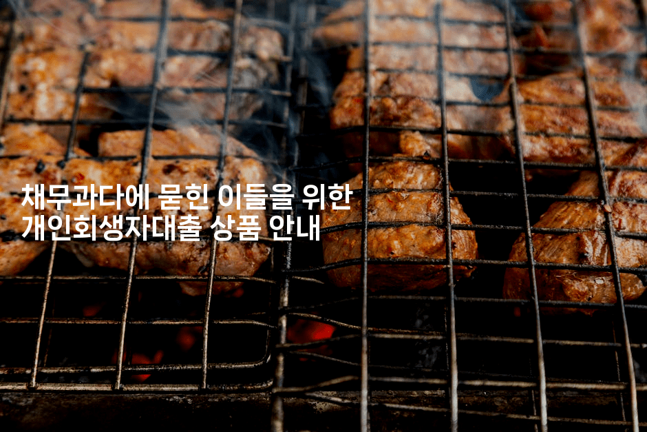 채무과다에 묻힌 이들을 위한 개인회생자대출 상품 안내-공항노숙자