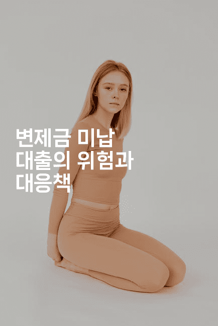 변제금 미납 대출의 위험과 대응책